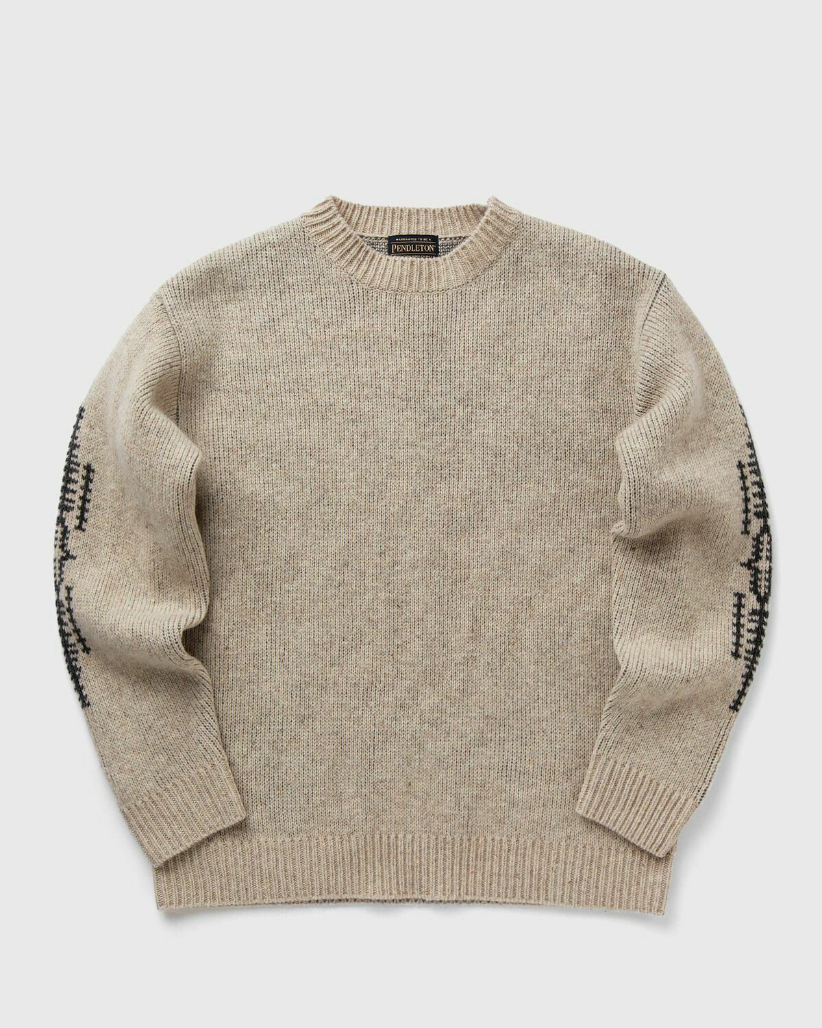 Pendleton CREWNECK SWEATSHIRT White Mens Pullover