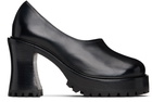 Nicole Saldaña Black Hannah Platform Heels