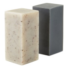 Binu Binu Shaman Charcoal and Seshin Korean Scrub Soap Set