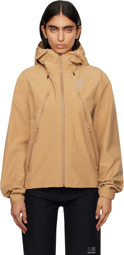 Photo: MM6 Maison Margiela Tan Salomon Edition Windbreaker Jacket