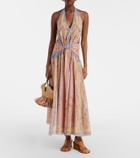 Zimmermann Indra cotton and silk-blend maxi dress