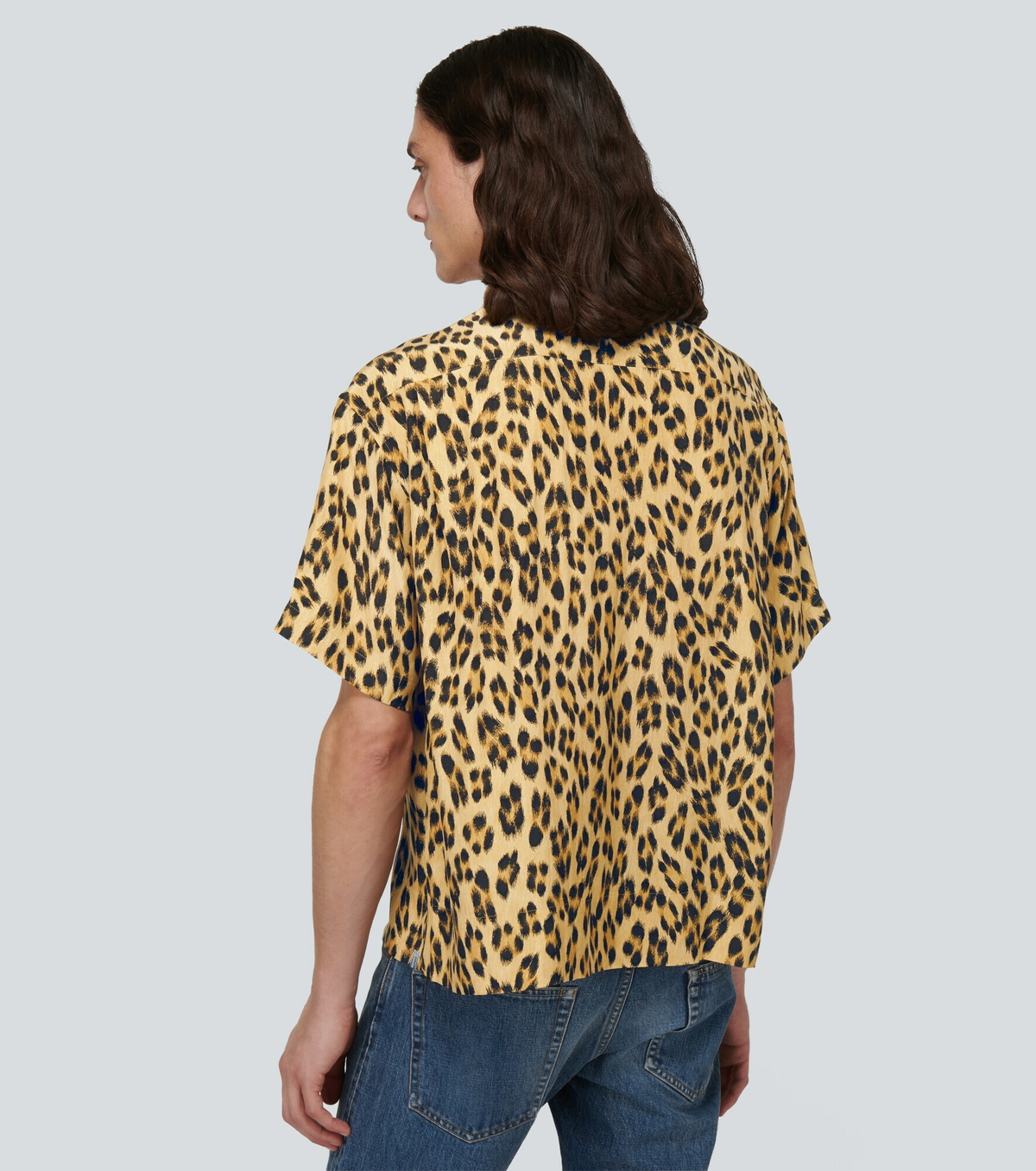 Visvim Caban Leopard Print Silk Shirt Visvim 