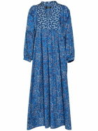 WEEKEND MAX MARA Tay Printed Poplin Wide Midi Dress