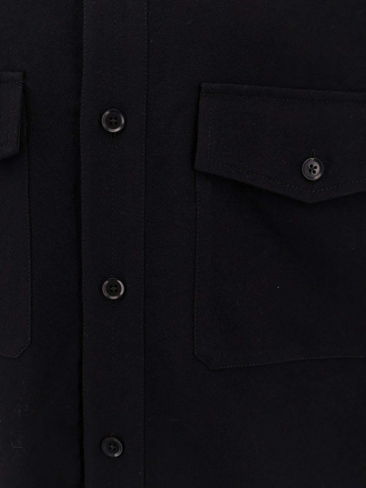 Lemaire Men's Shirt Con Taschino White