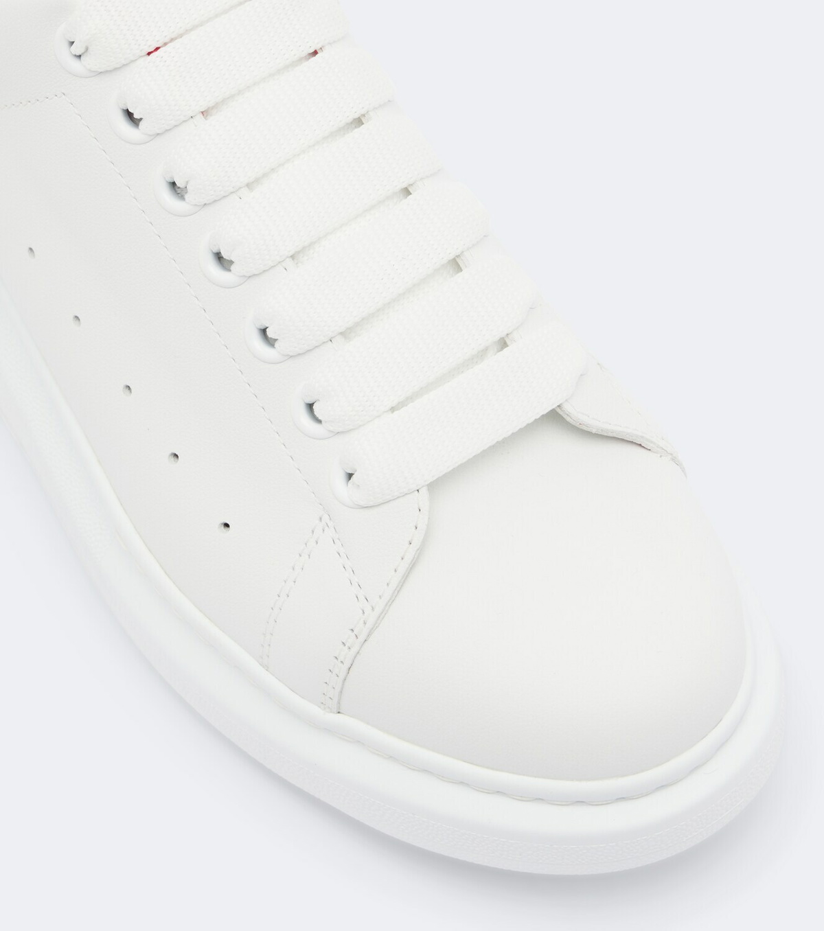 McQueen Oversized leather sneakers