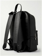 Off-White - Binder Embossed Full-Grain Leather Backpack