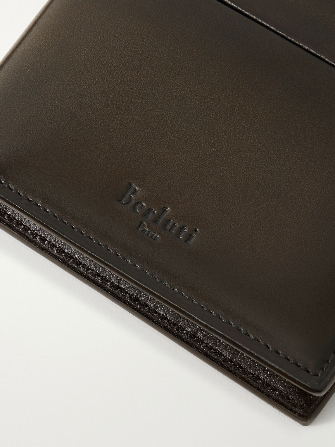 Berluti - Makore Neo Venezia Leather Cardholder