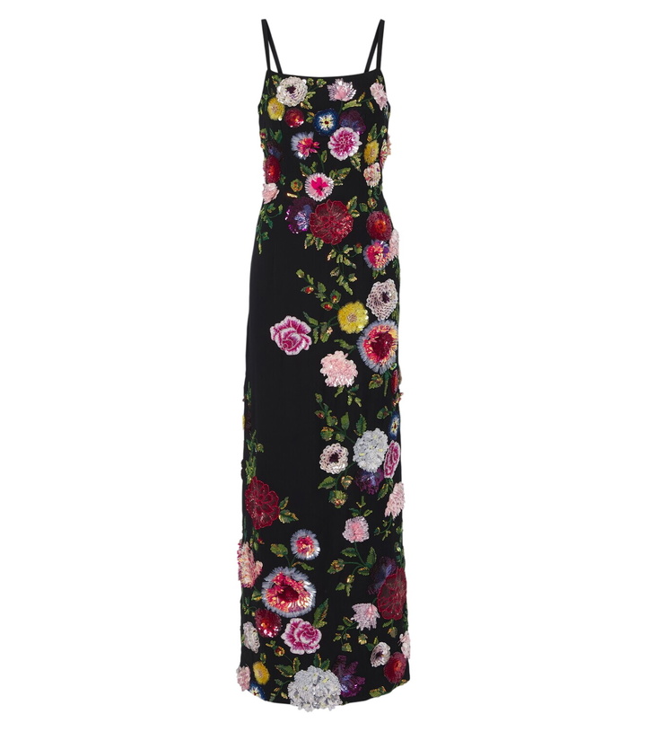 Photo: Là Fuori Noir Jardin sequined gown