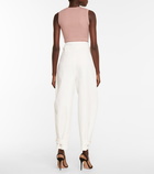 Stella McCartney - Daisy high-rise cropped pants