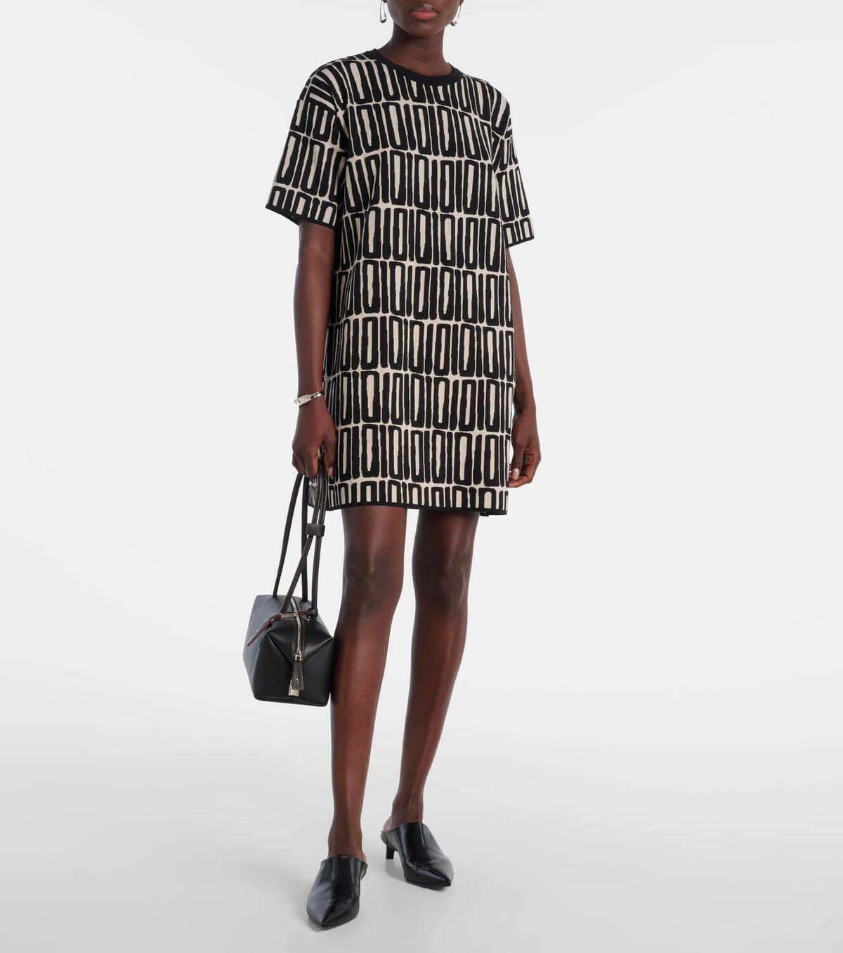 'S Max Mara Ospite cotton minidress