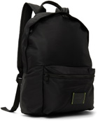 MSGM Black Logo Backpack