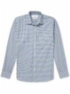 Turnbull & Asser - Finch Checked Cotton-Poplin Shirt - Blue