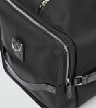 Saint Laurent - Leather-trimmed duffle bag