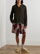 Karu Research - Garment-Dyed Cotton Shirt - Brown