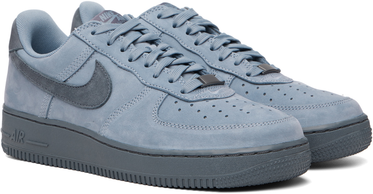 Nike Navy Air Force 1 Low Retro Premium Sneakers