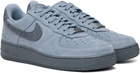 Nike Navy Air Force 1 Low Retro Premium Sneakers