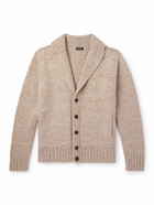 Zegna - Shawl-Collar Cashmere Cardigan - Neutrals