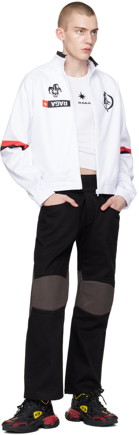 Raga Malak Black Velcro Trousers