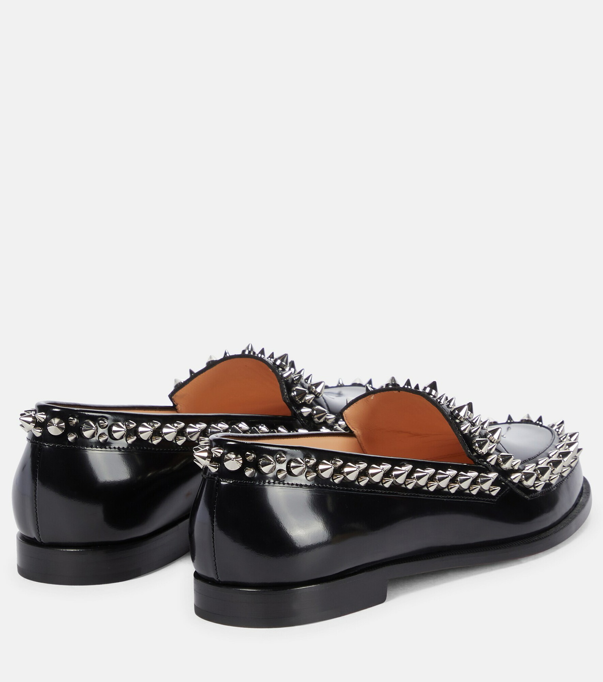 Christian Louboutin - Mattia Spikes leather loafers