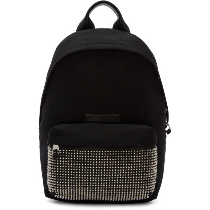 Photo: McQ Alexander McQueen Black Studded Classic Backpack