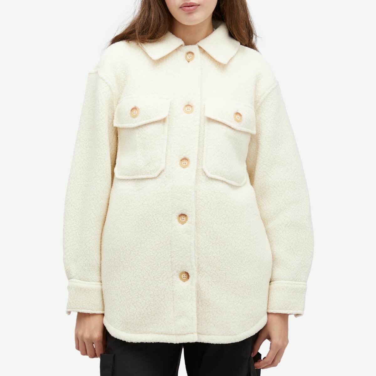 Patagonia Women's Retro Pile Shacket in Natural