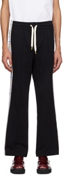 Casablanca Black Embroidered Lounge Pants