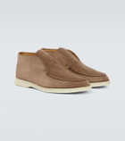Loro Piana - Open Walk suede ankle boots