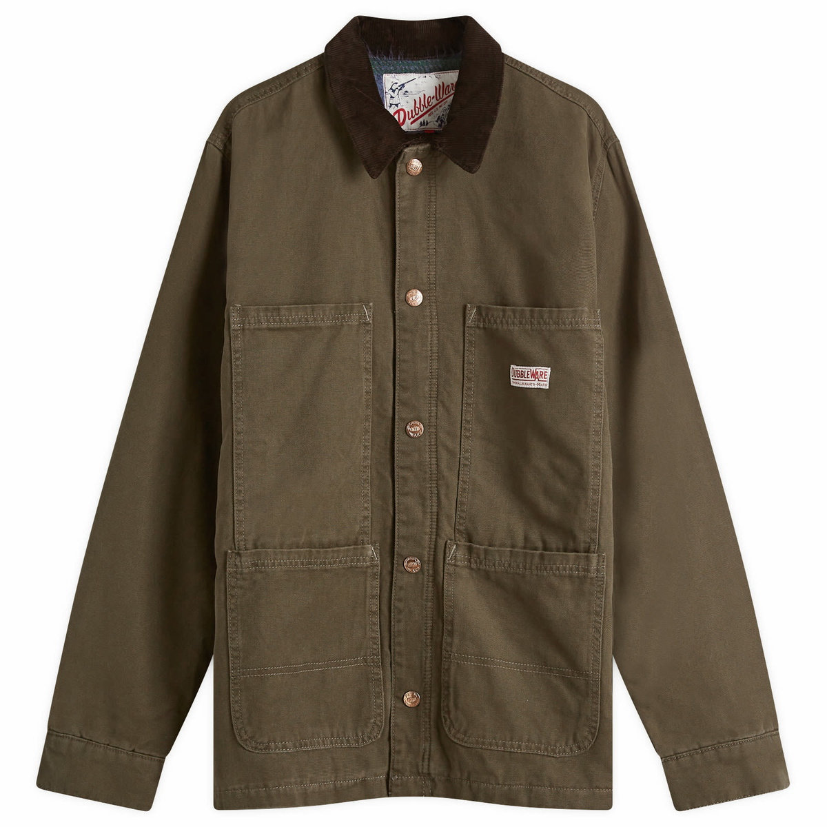 Dubbleware Men's Groveton Jacket in Sea Kelp