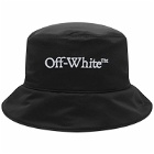 Off-White Men's Bookish Bucket Hat in Black/White