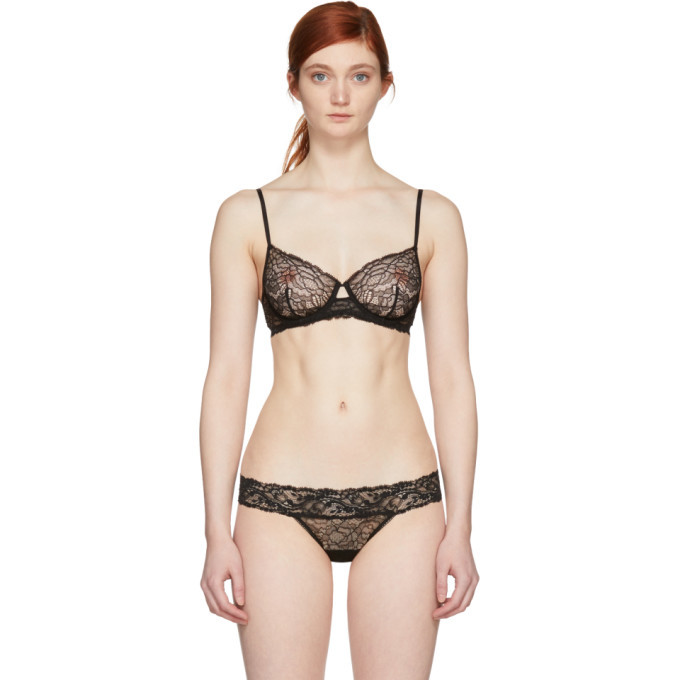 Photo: La Perla Black Freedom Lace Underwire Bra