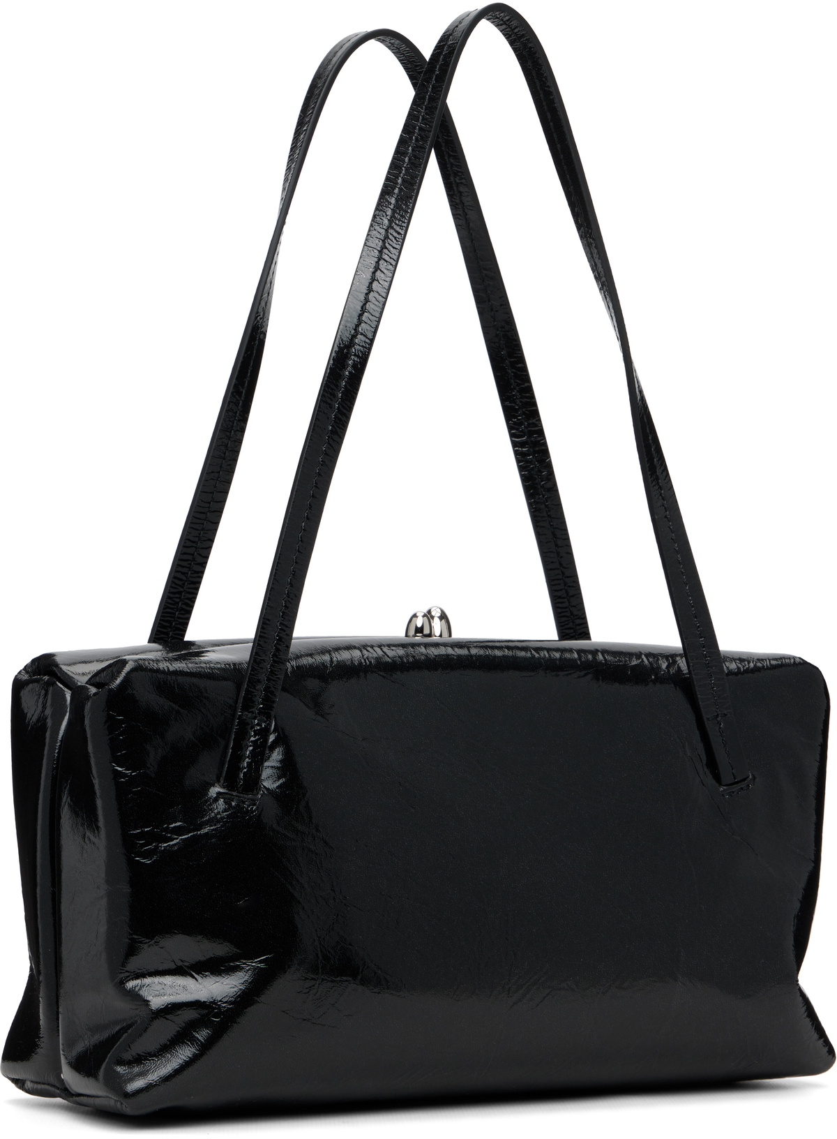 Jil Sander Black Goji Pillow Small Bag