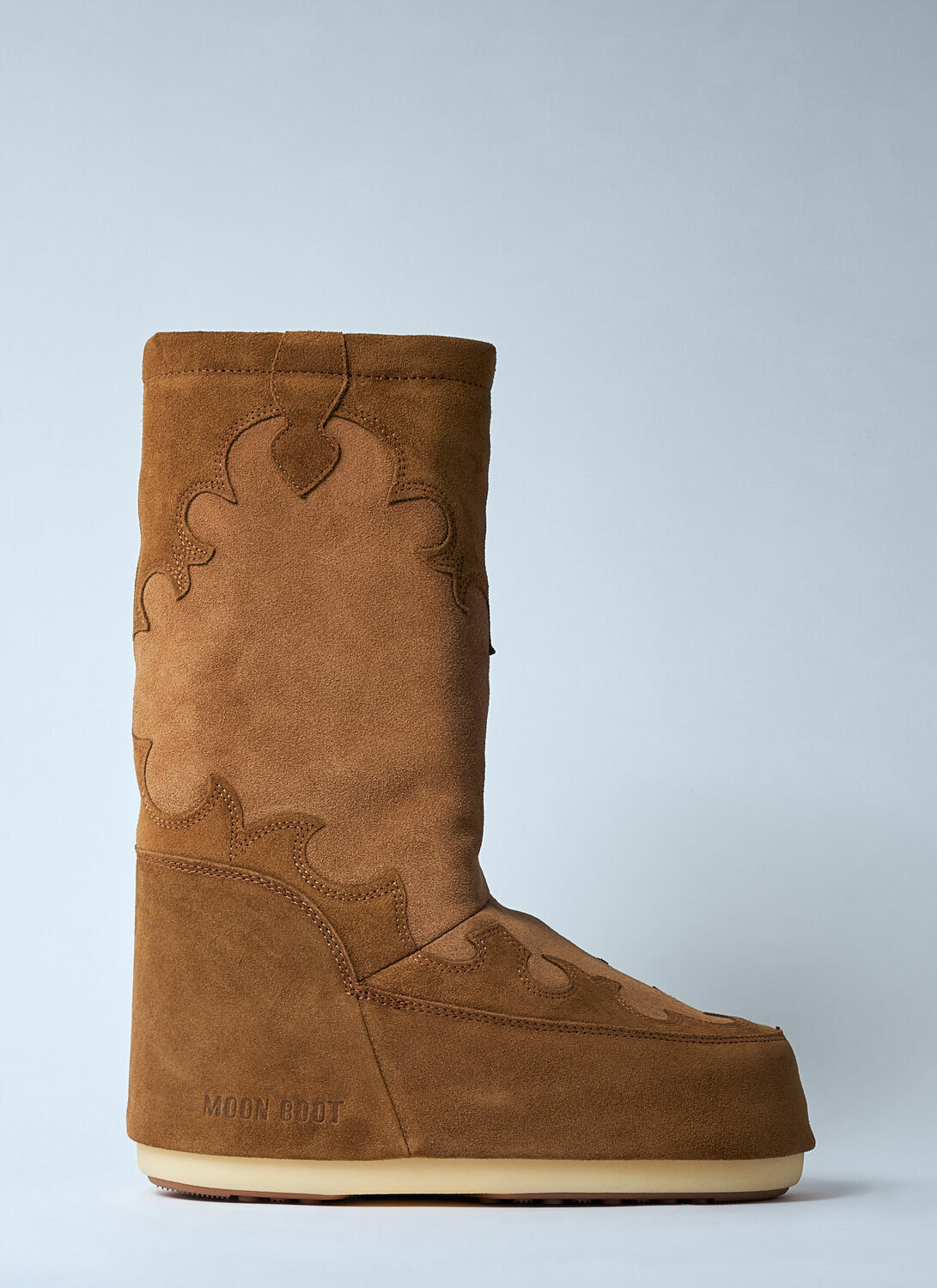 Moon Boot Icon Suede Embroidery Boots
