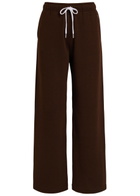 Polo Ralph Lauren Straight-leg Cotton-blend Sweatpants Brown