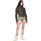 Rick Owens Off-White Tower Geobasket Sneakers