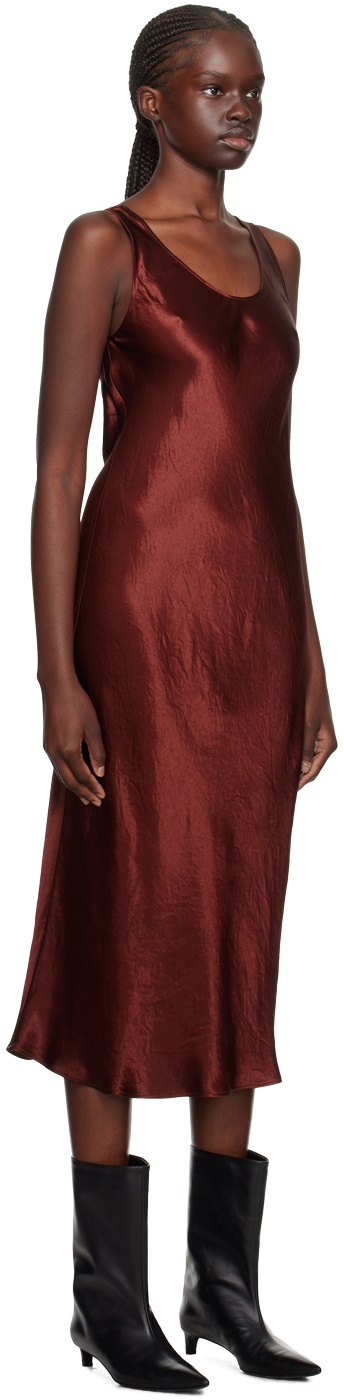 max mara burgundy dress Opaco Gown main image 0