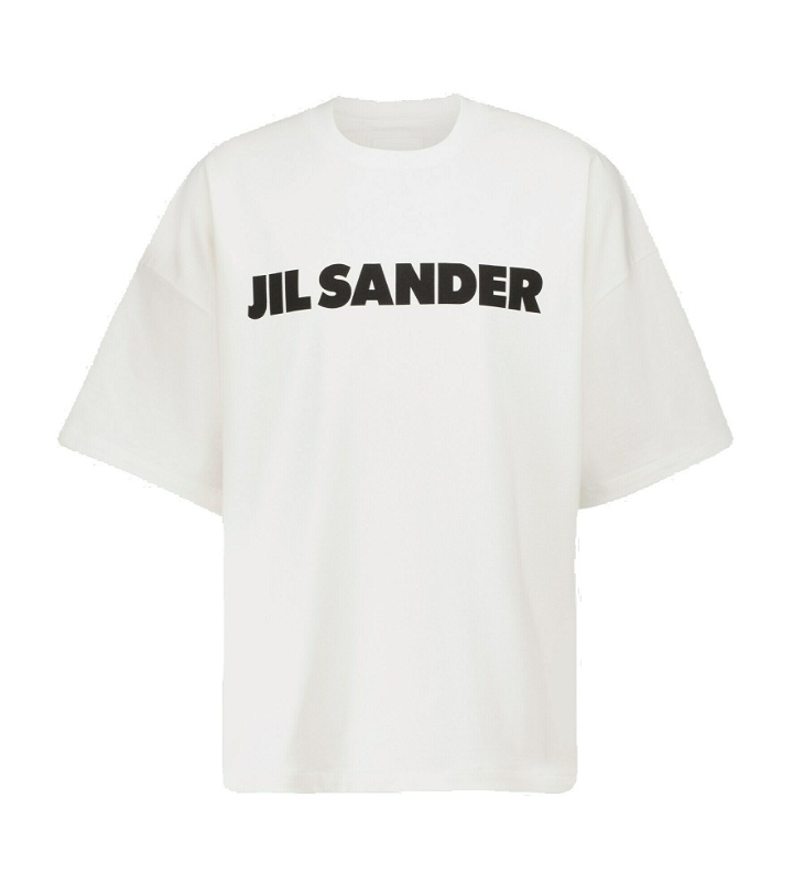 Photo: Jil Sander - Logo short-sleeved cotton T-shirt