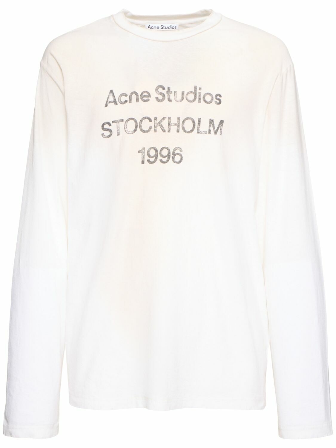 ◆注目アイテム◆【Acne Studios】Edden 1996 長袖Tシャツ ACNE STUDIOS Edden 1996 Long Sleeve T-shirt Acne Studios