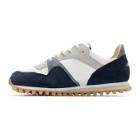 Spalwart Navy and White Marathon Trail Low Sneakers
