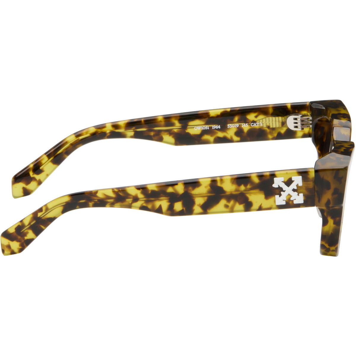 Off-White Yellow Rochester Sunglasses