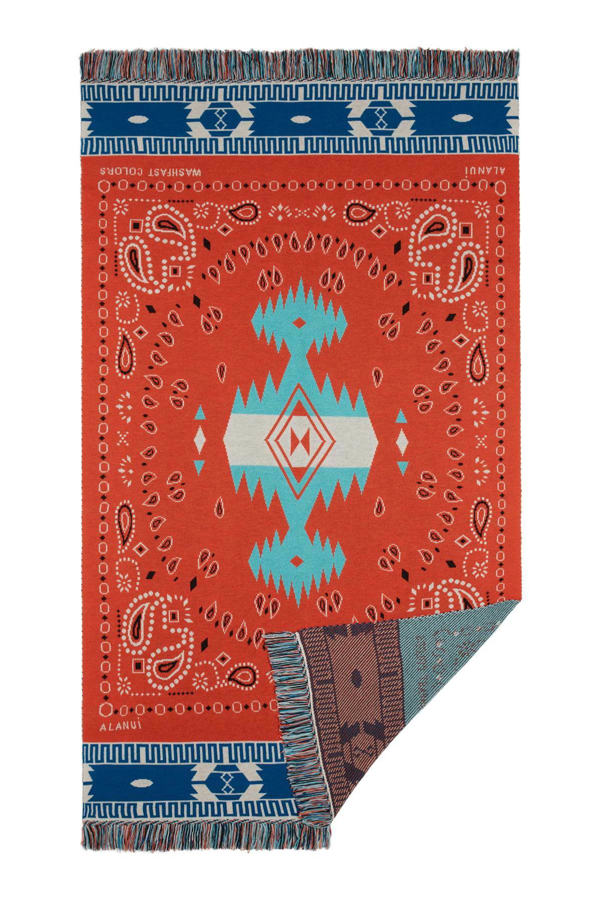 Tシャツ・カットソー ALANUI Embroidered Cashmere Blend Bandana Blanket Alanui Embroidered Cashmere Blend Bandana Blanket | italist