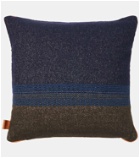 Loewe Striped wool and linen-blend cushion
