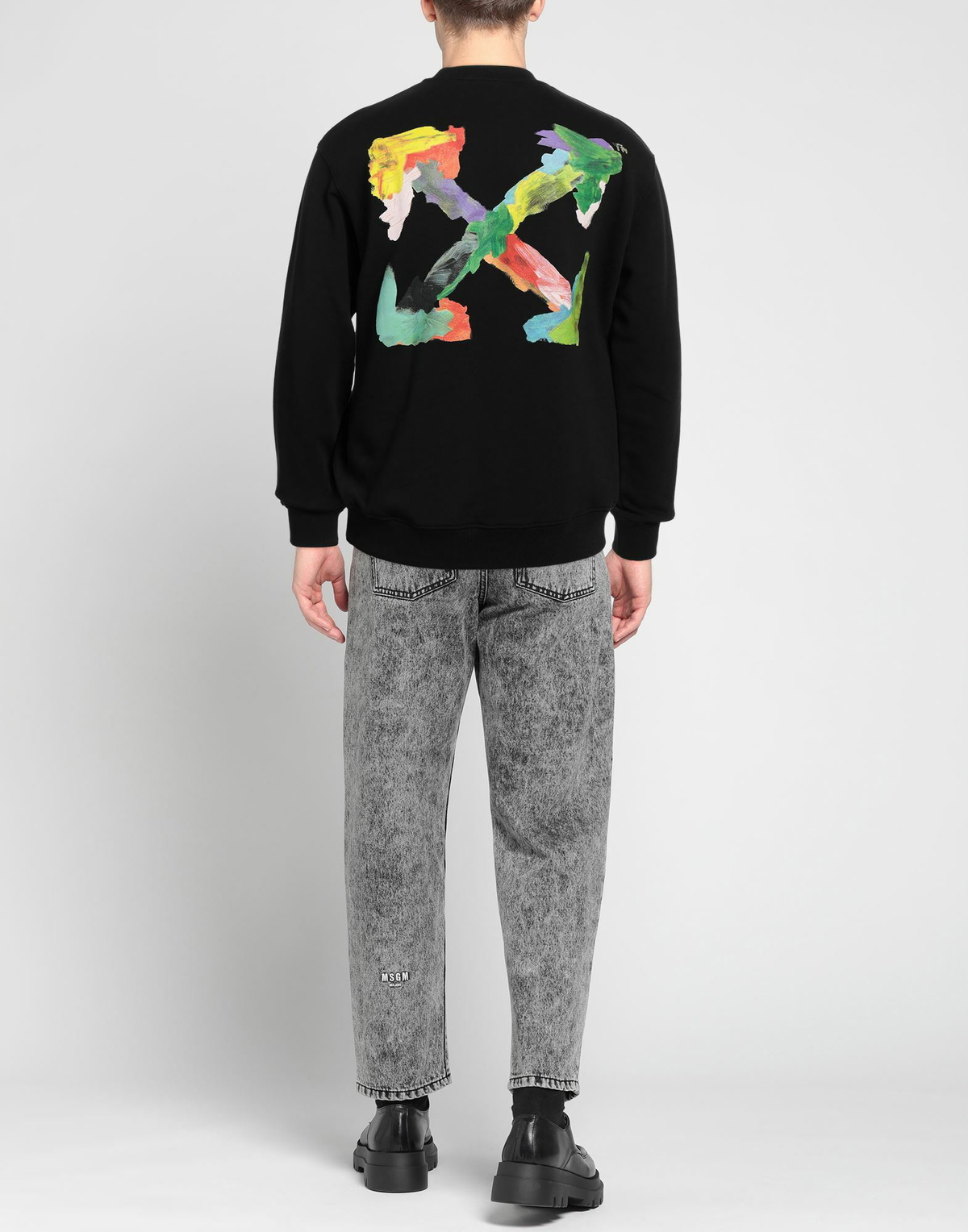 Off-white Mens Sweatshirt in Black