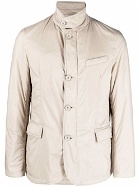 HERNO - Nylon Single-breasted Jacket