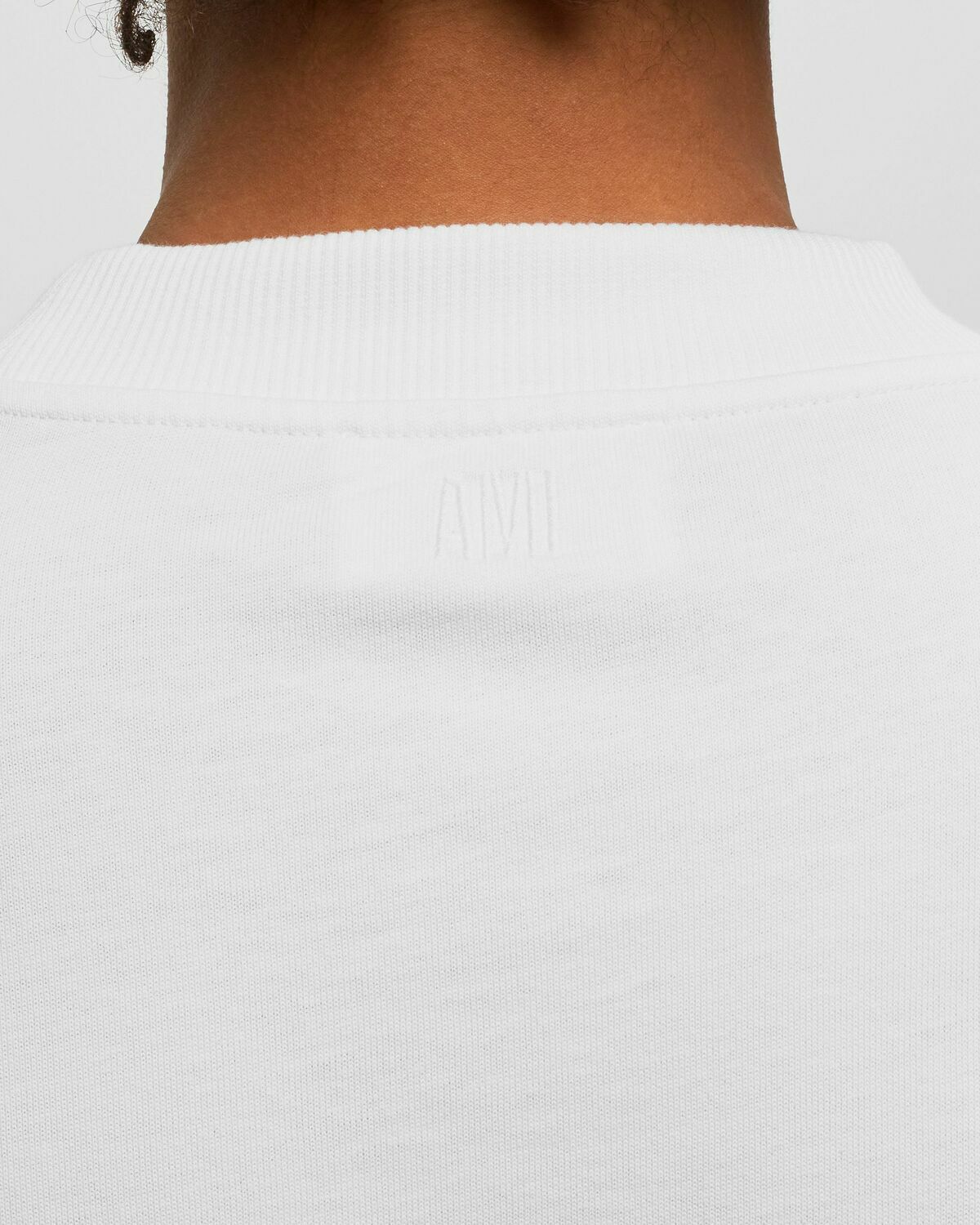 Ami Paris Ami De Coeur Longsleeve T Shirt White Longsleeves