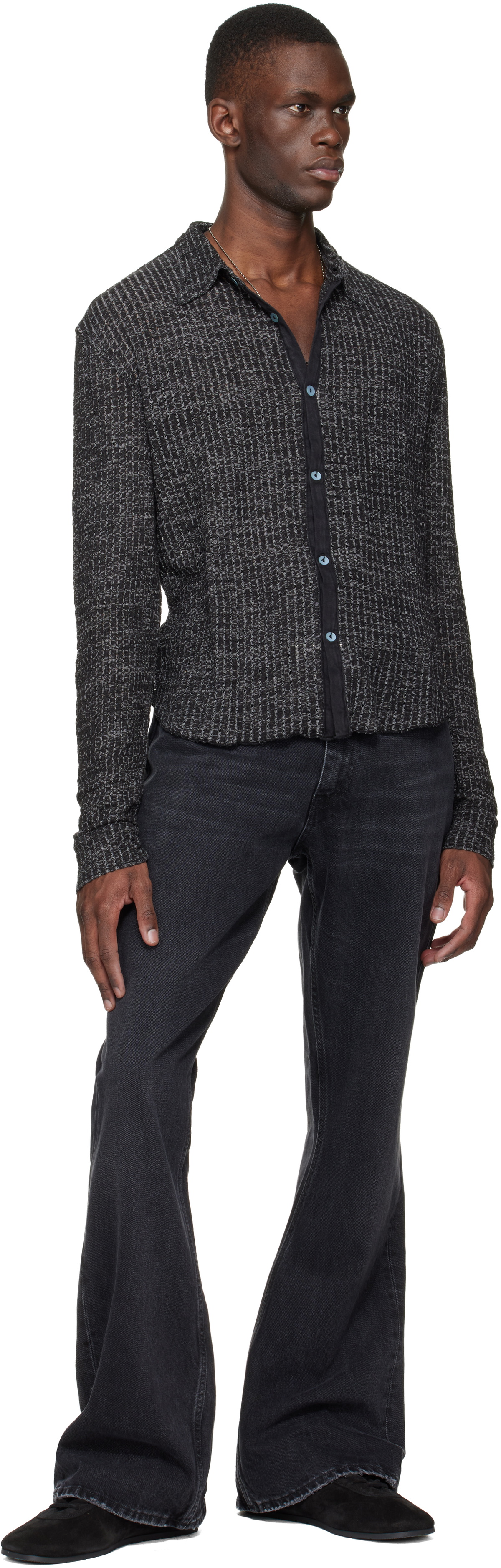 Stockholm (Surfboard) Club Black Bootcut Jeans