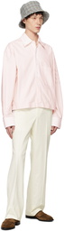 Thom Browne Pink 4-Bar Shirt