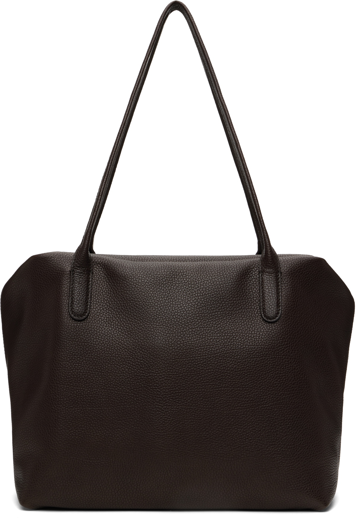 ショルダーバッグ・ポシェット THE ROW DARK BROWN LEATHER HENRI SHOULDER BAG The Row Dark Brown Leather Henri Shoulder Bag in Black | Lyst