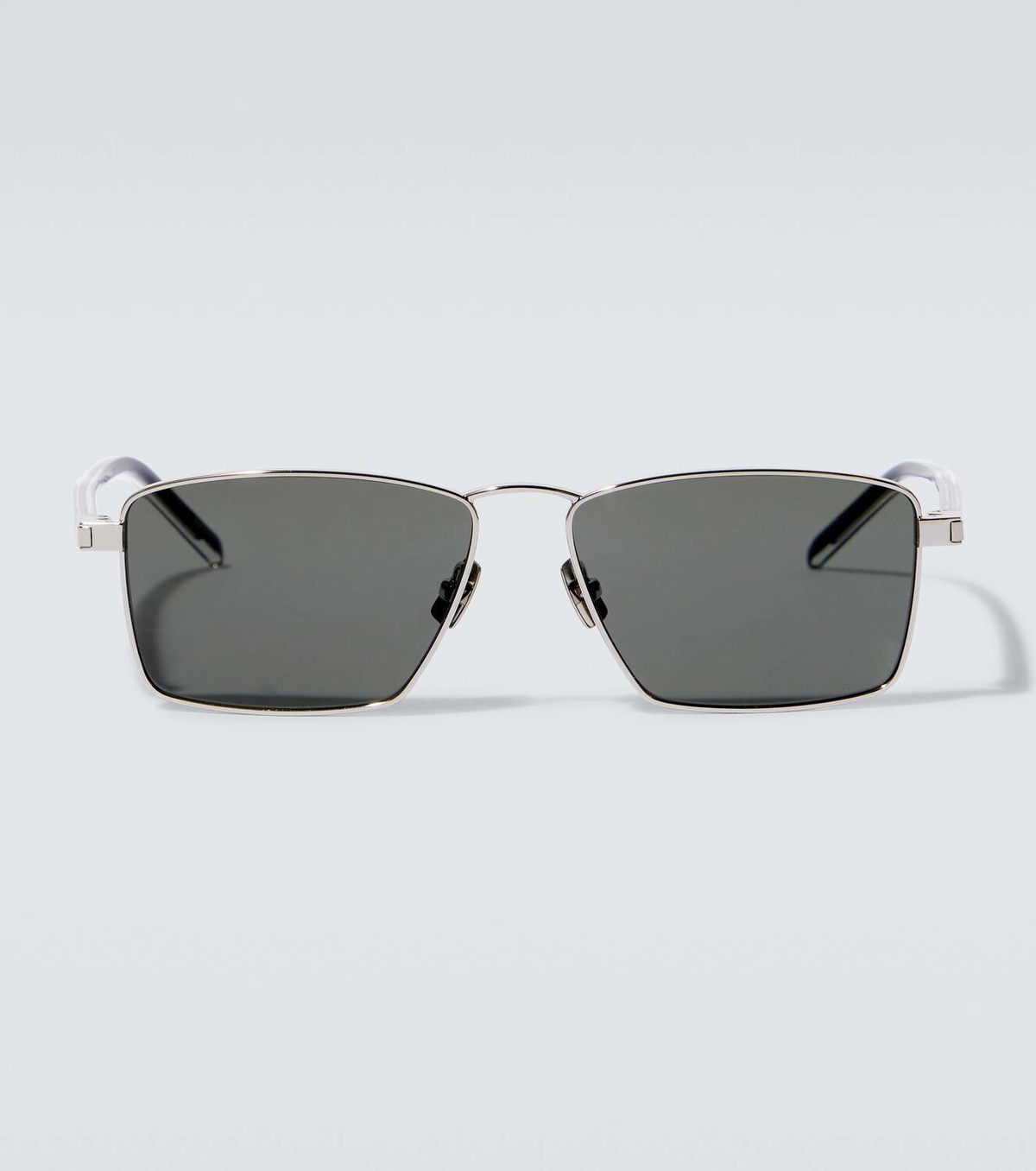 サンローラン Yves Saint Laurent Women's SL Logo 53mm Rectangle Sunglasses