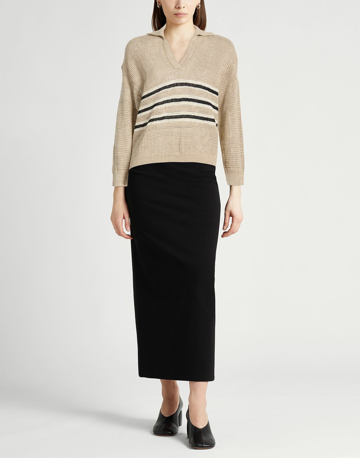 Peserico Easy Womens Sweater Sand