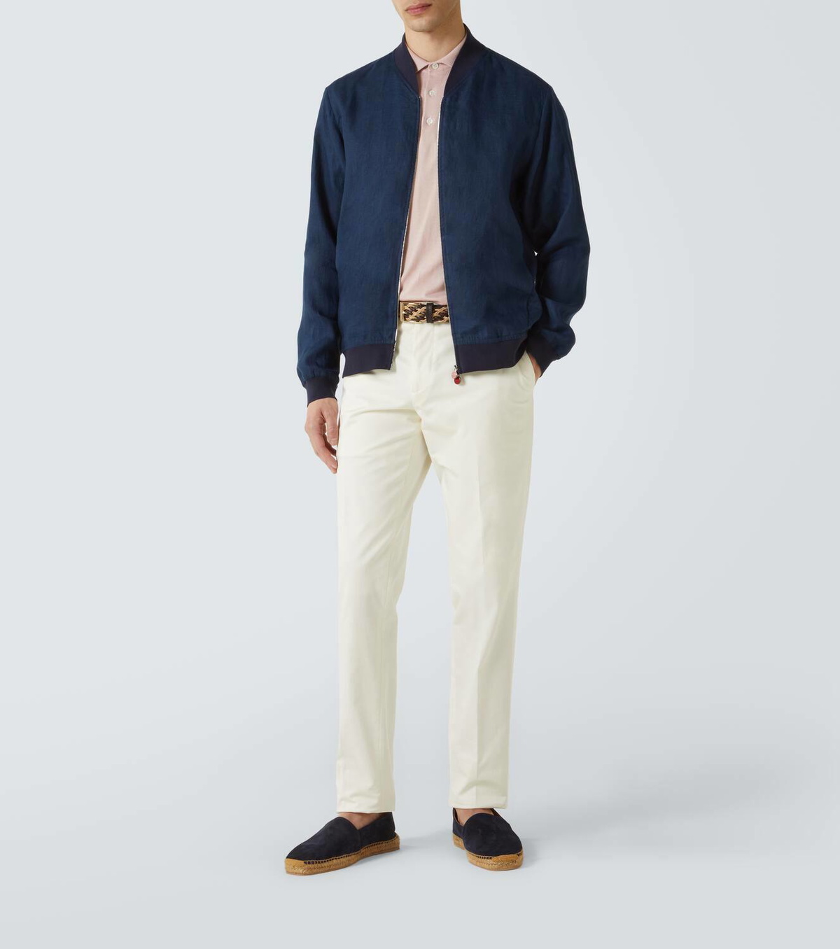 Kiton Leather espadrilles